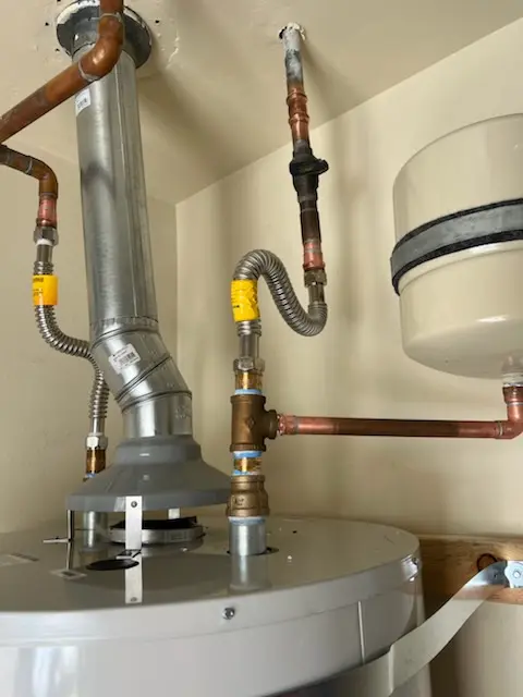 Water heater installation and plumbing repair in Stonewood